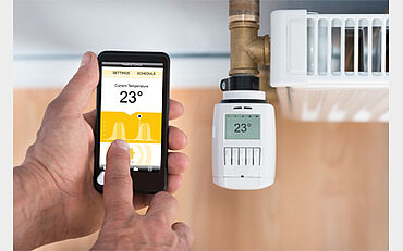 Smart heizen im Winter mit APP